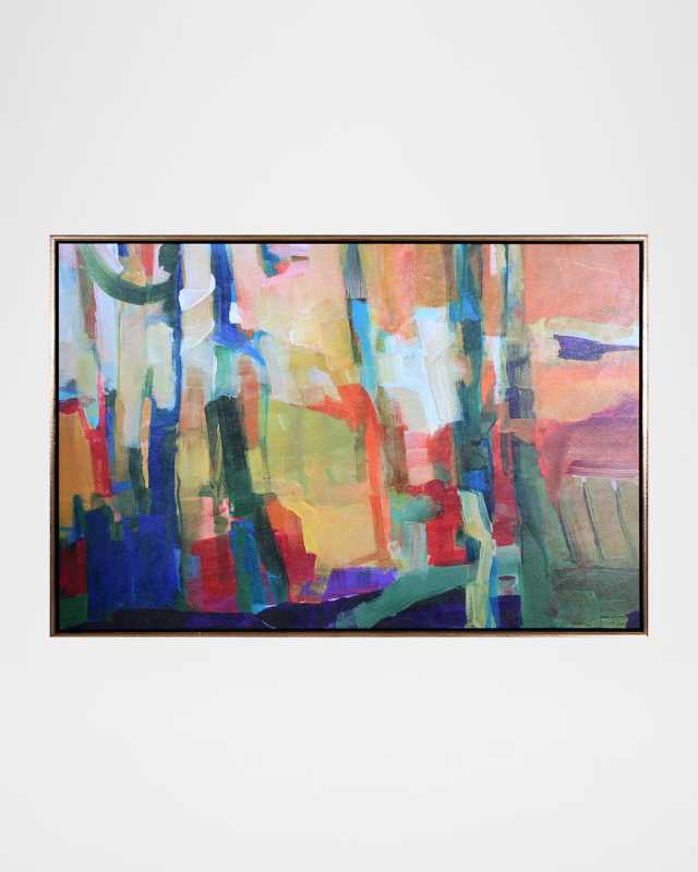 "Summer Grove" Framed Giclee